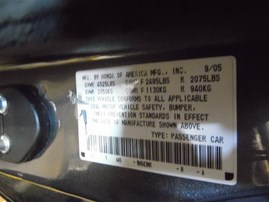 2005 ACURA TL GRAY 3.2 AT A20239